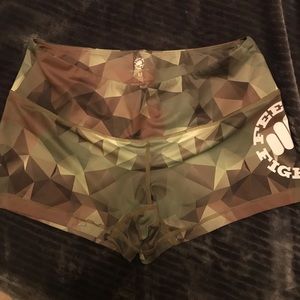 Feed me fight me shorts